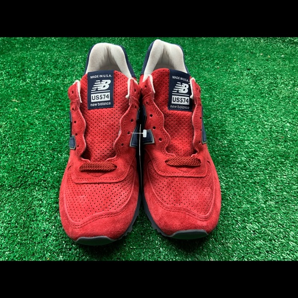 $160 New Balance 574 Red Blue Navy US574XAD main image 4